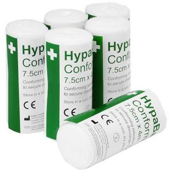 HypaBand Conforming Wrap 7.5cm x 4m (Pack of 6)