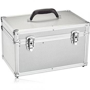 Efalock Professional Aluminium Werkzeugkoffer, silberfarben