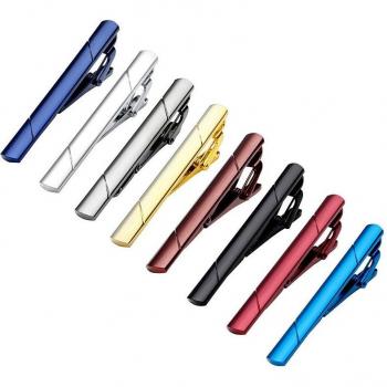 8-Pack Men's Tie Bar Set