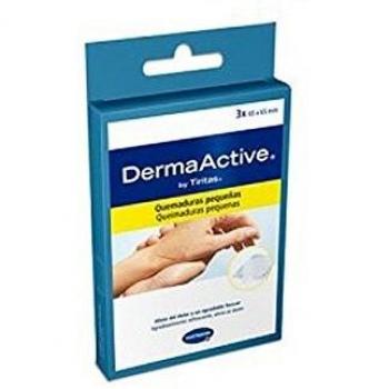Dermaactive Tiras para Quemaduras 4.5x6.5 cm 3 uds