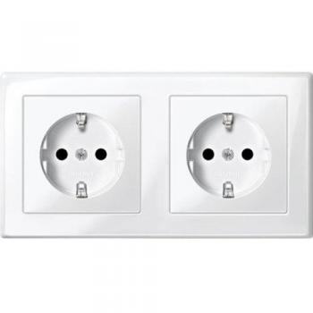 M-SMART Double Socket Outlet
