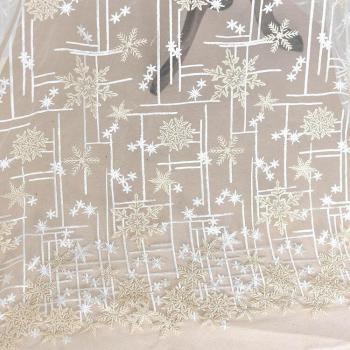130*100cm White Bridal Lace Fabric Patch