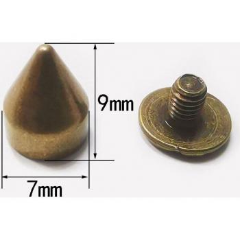 Set de 10 Remaches de Punta de Tornillo para Manualidades