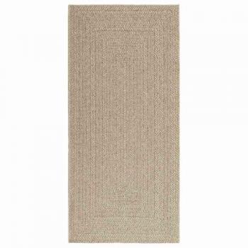 Jute-Optik Teppich ZIZUR 100x200 cm