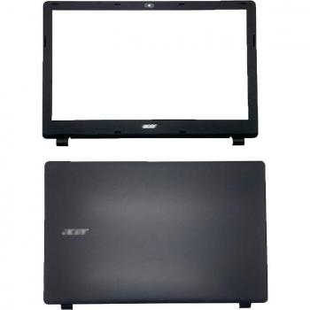 Acer Aspire E5-521 Laptop LCD Back Cover/Front Bezel/Hinges Black