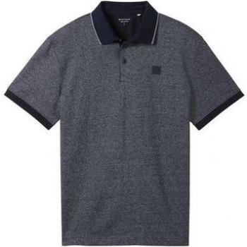 T-shirt Tom Tailor Navy et Blanc Grindle