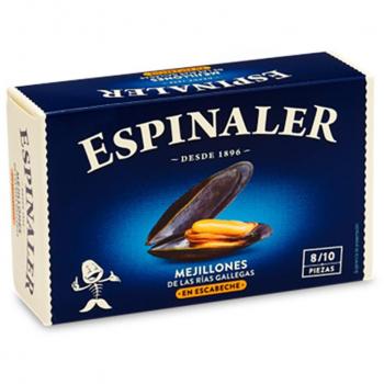 Mejillones en Escabeche 10/12 de Espinaler
