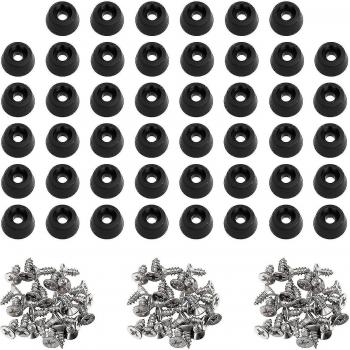 Piedras de Goma Suaves 120 Pcs para Muebles y Tablas