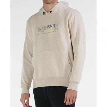 Felpa con Cappuccio Fisgo John Smith Beige Vigore XL