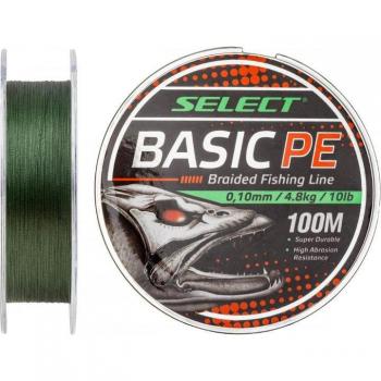 Select Basic PE Touw 100m Lichtgroen 0.18mm 9.9kg/22lb