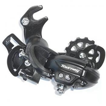 Shimano Tourney RDTY 300 Schaltwerk, 6/7‑fach, mit langem Käfig und schwarzem Adapter
