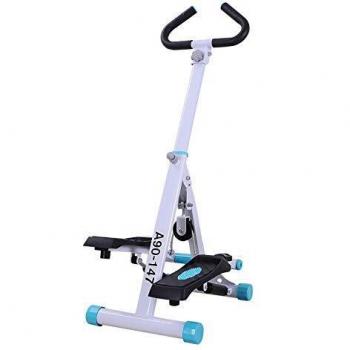 Foldable Stepper with Adjustable Height and Handlebar
