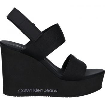 Sandalia Black StormFront de Calvin Klein para Mujer