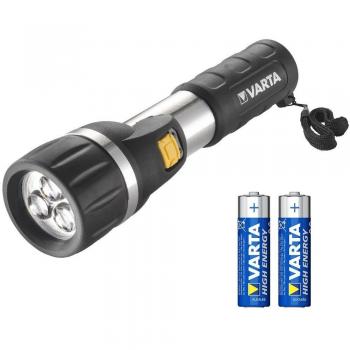 Éclairage portable Varta 16610101421 – torche de jour à 2 piles AA