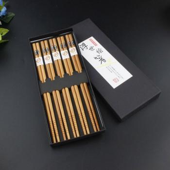 Palillos Chinos Reutilizables con Superficie Antideslizante, Hechos a Mano