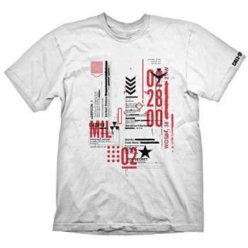 Camiseta Call of Duty: Cold War Defcon-1 blanca S