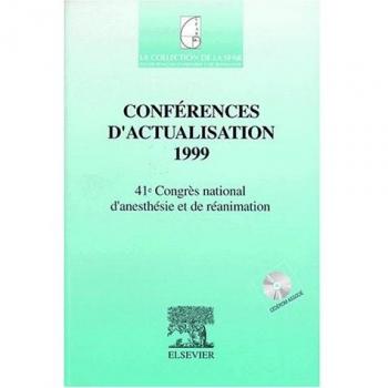 Conférence d'actualisation, 1999 : 4e congrès national d anesthésie