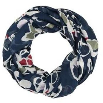 TOM TAILOR Damen Loop-Schal, printed, Gr. ONESIZE