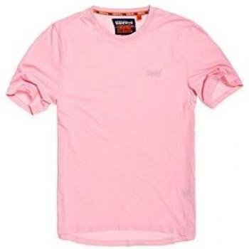 Superdry Orange Label Lite Tee, T-Shirt Uomo, Rosa (Prime Pink D3p), Large (Taglia Produttore:L)
