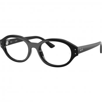 Occhiali Unisex Ray‑Ban RX7257 SHILO 8260 – Montatura Iniettata Nera Trasparente