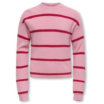 KIDS ONLY KOGFRANCA Short L/S Pullover – gestreift, 50% Viskose, 27% Nylon, 23% Polyester