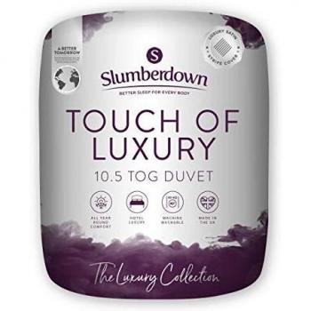 Slumberdown Touch Of Luxury 10.5 Tog Double Duvet