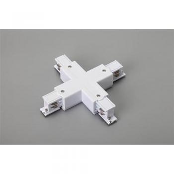DOTLUX 3‑Phasen‑Kreuzverbinder (Weiß) – Zubehör Beleuchtung
