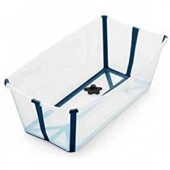 Stokke Flexi Waschbecken – Transparente Farbe, Blau