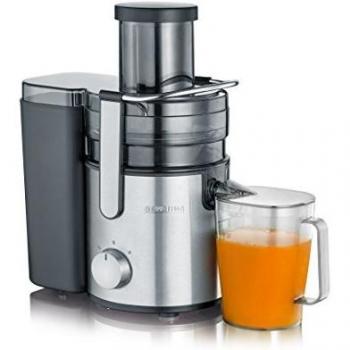 Severin Entsafter ES 3570 800 W Edelstahl, Schwarz
