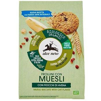 Alce Nero Frollini Con Muesli Biologici 250 g