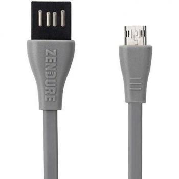 MicroUSB ZenRapid 50 cm – Dual‑lado y carga rápida QC 3.0