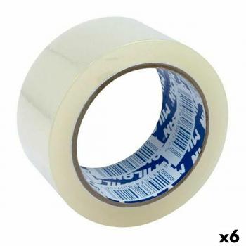 Fita Adesiva Milan Trasparente 66 m x 5 cm – 6 Unità