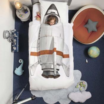 Rocket Print Duvet Set