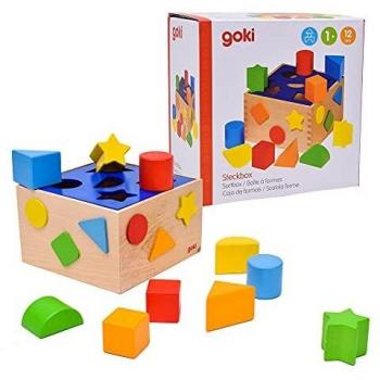 Goki Boîte de tri en bois
