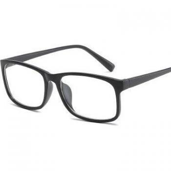 Fashionable Myopia Glasses with Clear Lenses