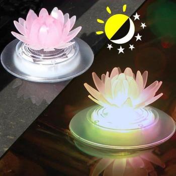 Waterproof Floating Lotus Light