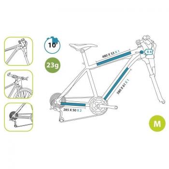 Matt Clear Frame Guard Stickers M