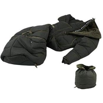 Carinthia Geräuscharme Loden Ansitzjacke mit Webpelz-Fußteil, oliv, Größe L