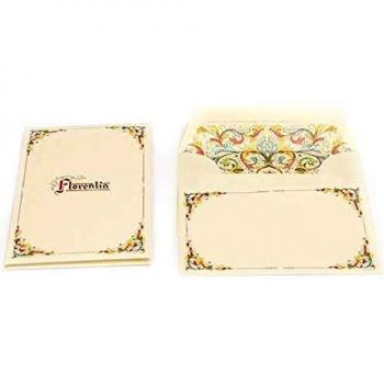 PLICO CARTONCINI C/BUSTA 10+10 F.TO 9 9X14 FLORENTIA KARTOS (Cod. 01-1202)