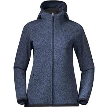 Bergans Damen Kapuzenpullover Kamphaug – Orion Blue, Größe XS