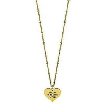 Collier en Acier Inoxydable avec Pendentif Coeur pour Femme 751108