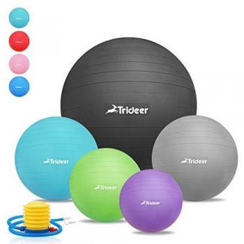 Trideer Quick Pump Included Exercise Ball Chair