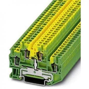 2-Pole Ground Terminal Block STTB 2.5-PE 5.2mm