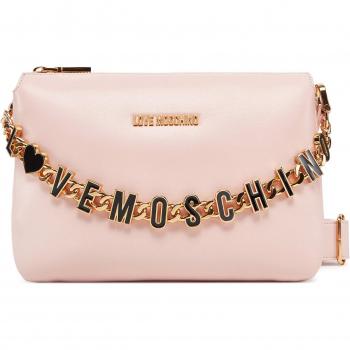 One‑Size Pink Blush Love Moschino Handbag