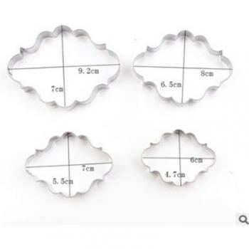 4-Piece Pastry Decorating Tool Set