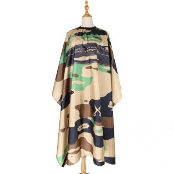 Capa de peluquero camuflaje