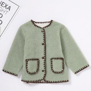 Veste en polaire avec poches pour bébés