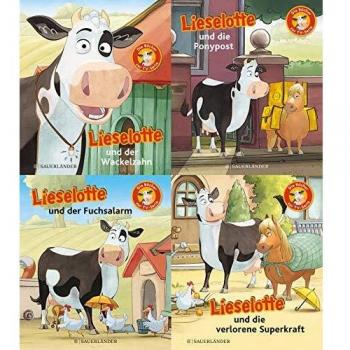 Lieselotte TV-Minis 4er-Set. Die Bücher zur Serie (Bundle Nr. 2): Lieselotte und der Wackelzahn. Lieselotte und die verlorene Superkraft. Lieselotte und die Ponypost. Lieselotte und der Fuchsalarm