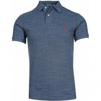 Polo Ralph Lauren Slim Fit Poloshirt für Herren Blau XL