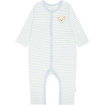 Steiff Tuta Romper Celeste